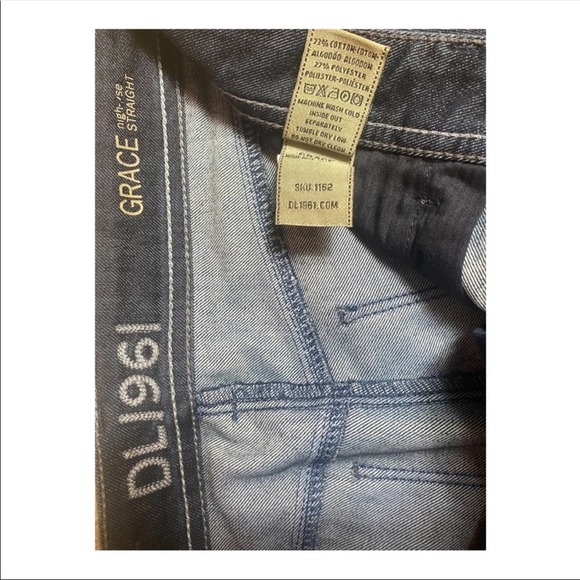 DL1961 Grace High Rise Straight Jeans, 29 - Picture 6 of 9